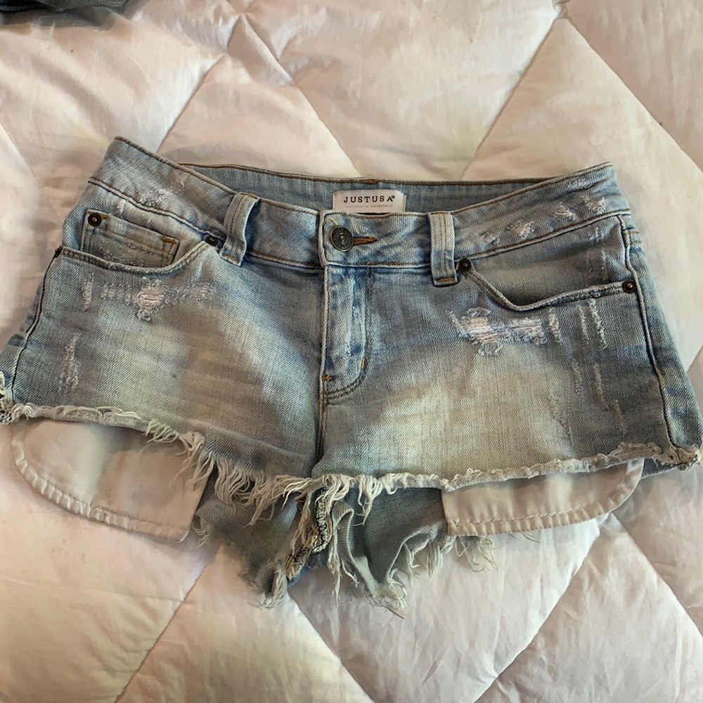 JUST USA denim shorts!